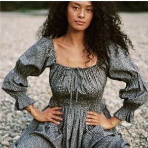 Christ Dawn Adelia Dress in Midnight Floral